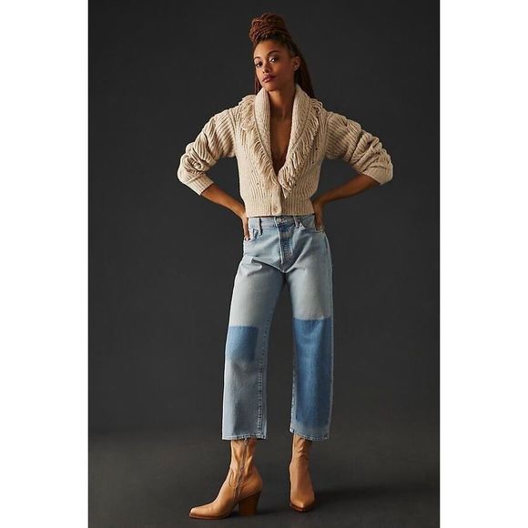 MOTHER Denim - Anthroplogie MOTHER The Ditcher High-Rise Crop Jeans